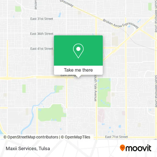 Maxii Services map