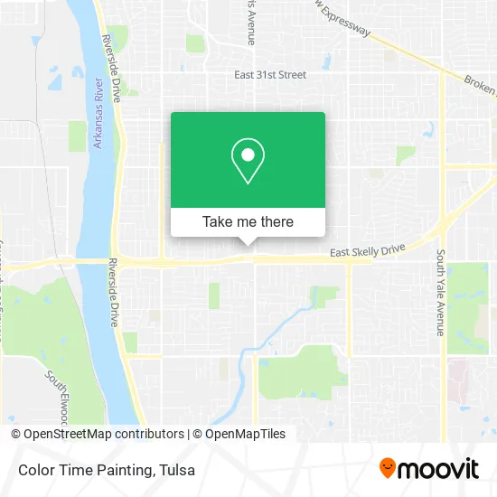 Color Time Painting map