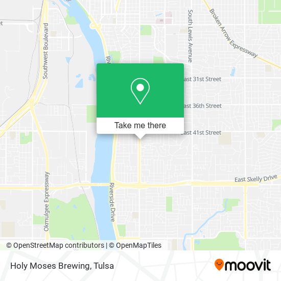 Holy Moses Brewing map