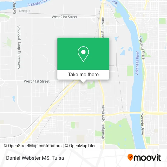 Daniel Webster MS map