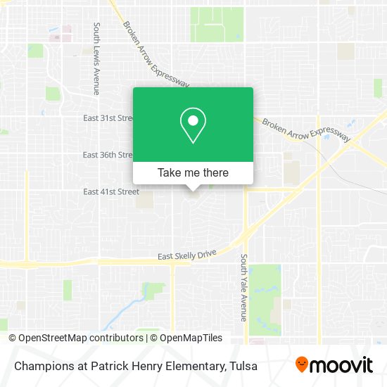 Mapa de Champions at Patrick Henry Elementary