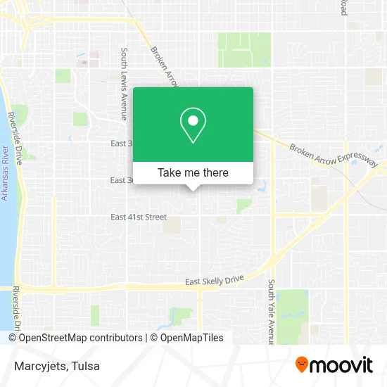 Marcyjets map