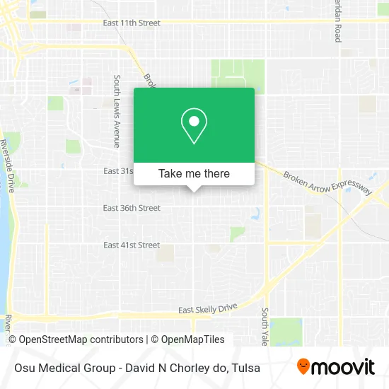 Osu Medical Group - David N Chorley do map