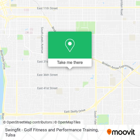 Swingfit - Golf Fitness and Performance Training map
