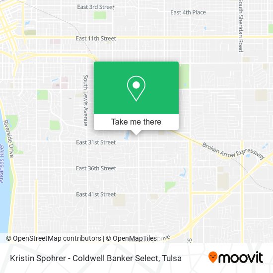 Mapa de Kristin Spohrer - Coldwell Banker Select