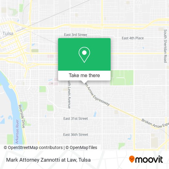 Mark Attorney Zannotti at Law map