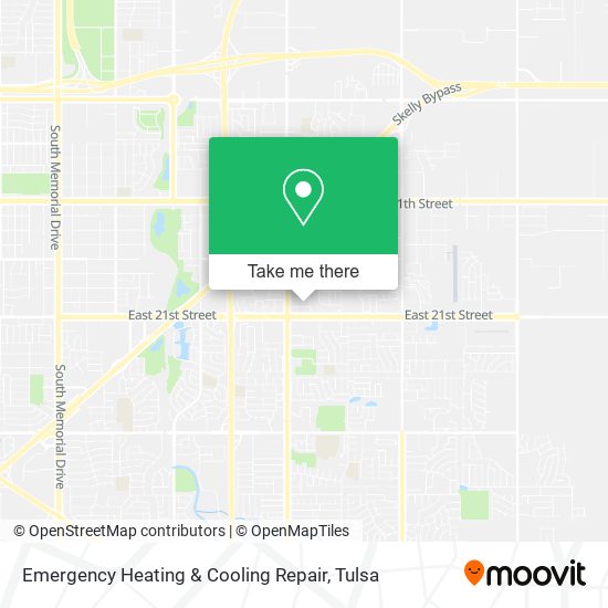 Mapa de Emergency Heating & Cooling Repair