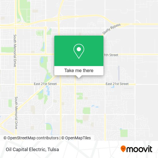 Mapa de Oil Capital Electric