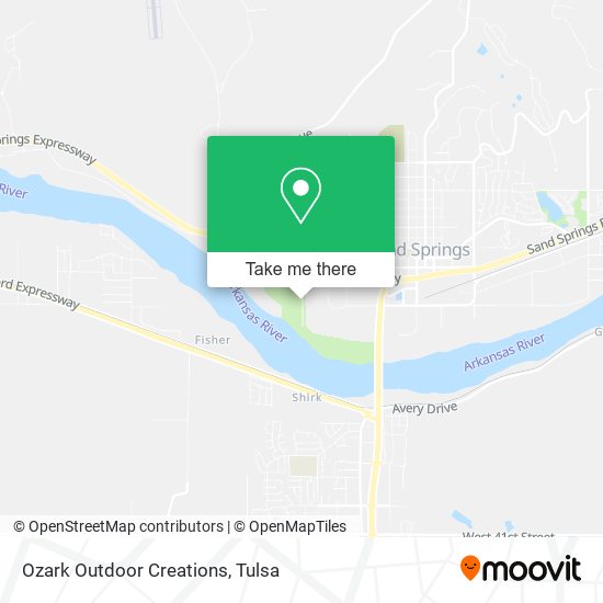 Ozark Outdoor Creations map