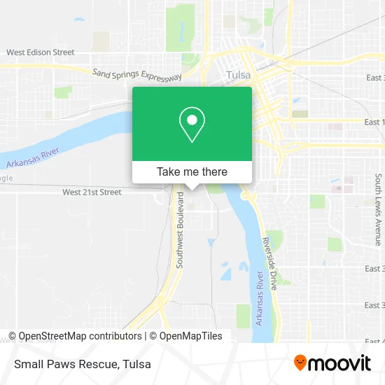 Small Paws Rescue map