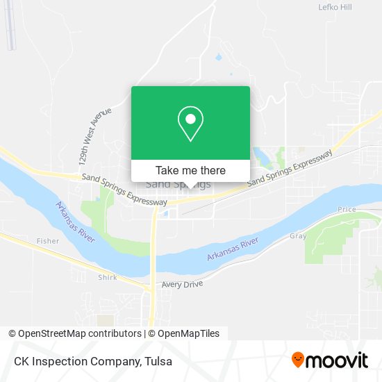 CK Inspection Company map