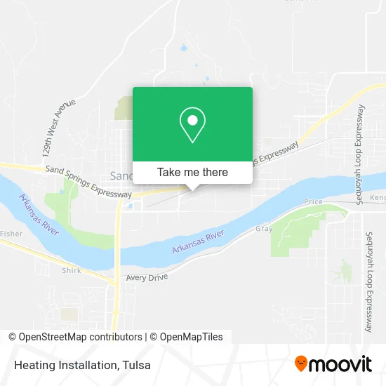 Heating Installation map