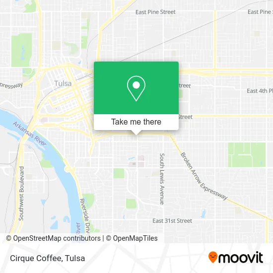 Cirque Coffee map