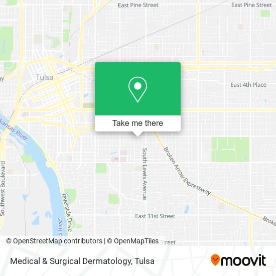 Medical & Surgical Dermatology map