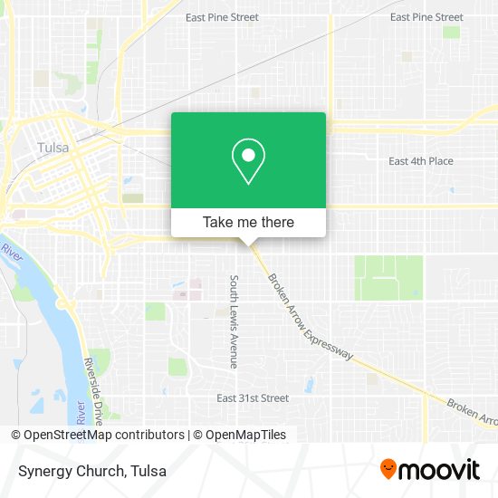 Synergy Church map