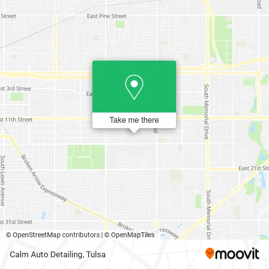 Calm Auto Detailing map