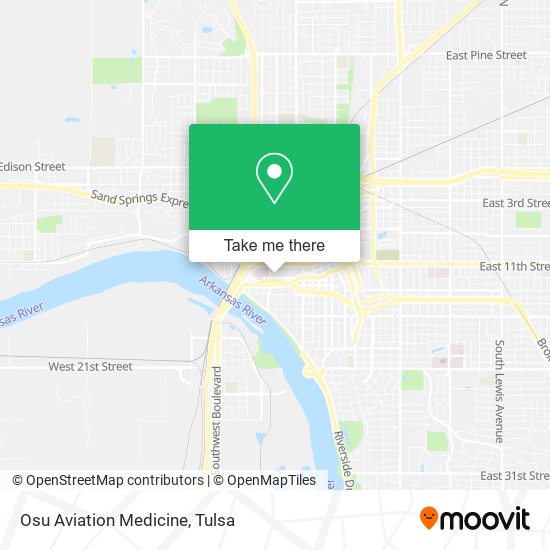 Osu Aviation Medicine map