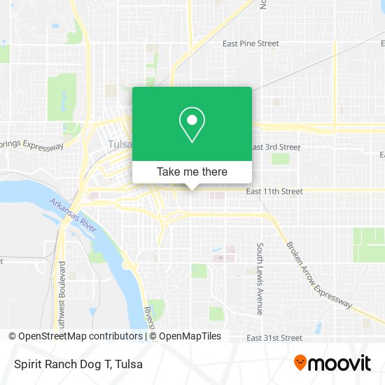 Spirit Ranch Dog T map