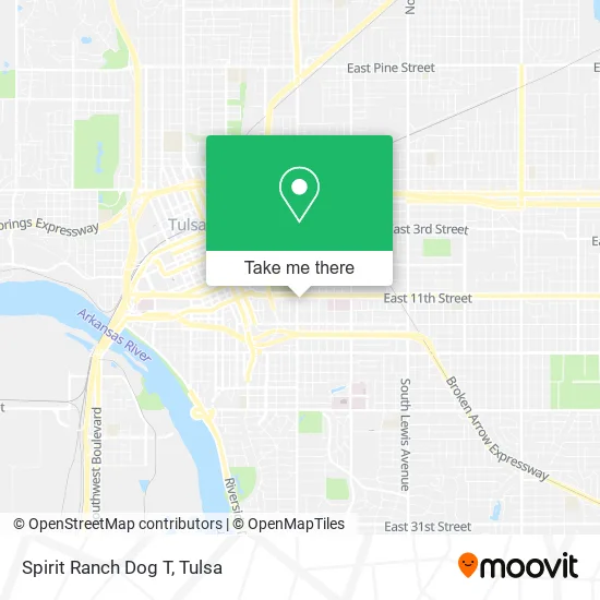Mapa de Spirit Ranch Dog T