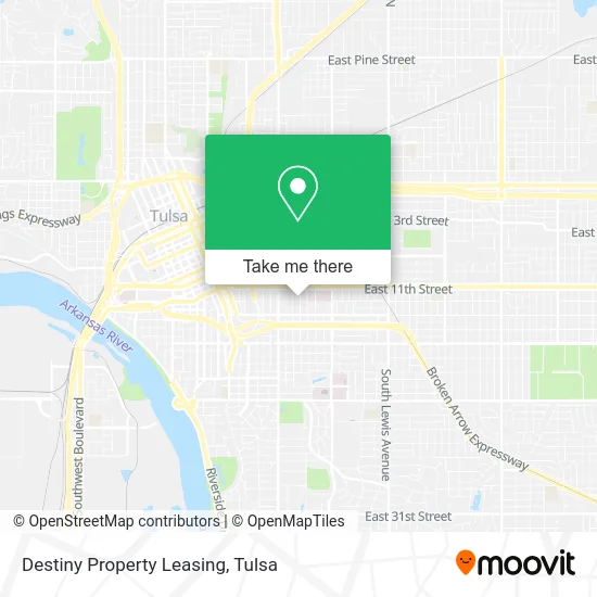 Destiny Property Leasing map