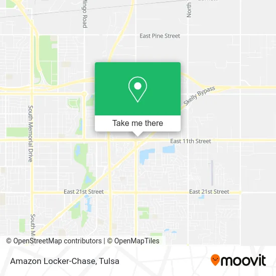 Amazon Locker-Chase map