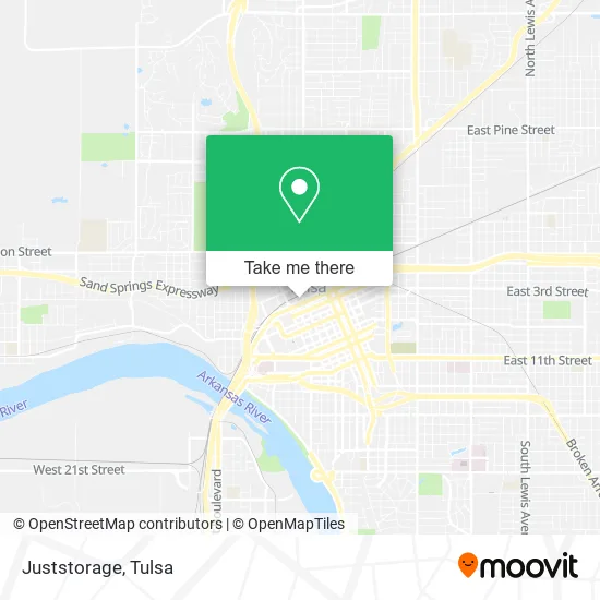 Juststorage map