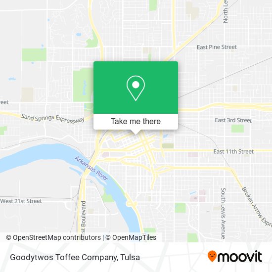 Mapa de Goodytwos Toffee Company