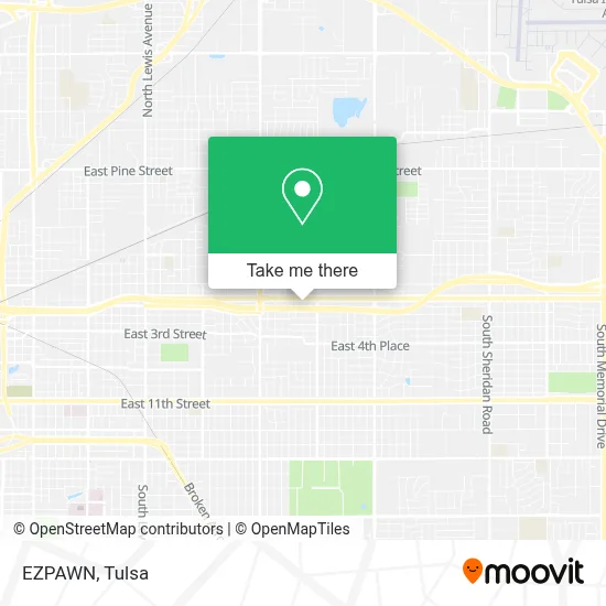 EZPAWN map
