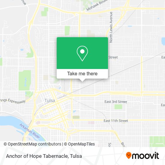 Mapa de Anchor of Hope Tabernacle