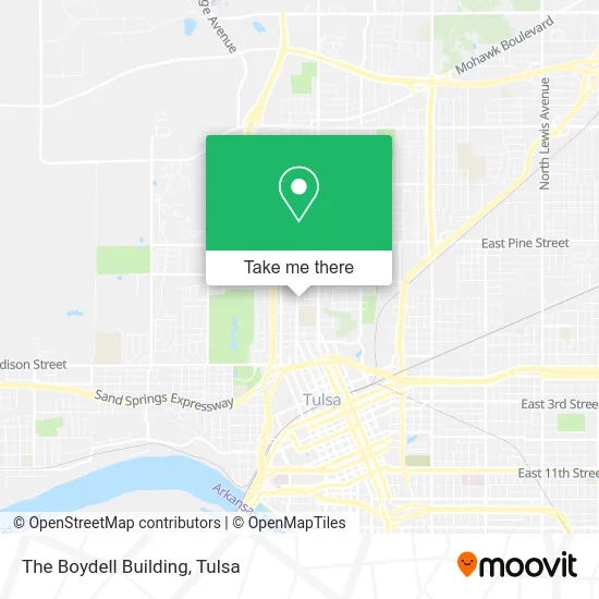 The Boydell Building map