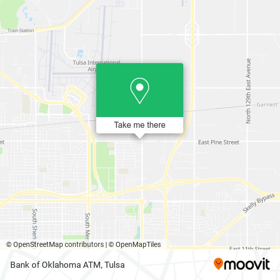 Mapa de Bank of Oklahoma ATM