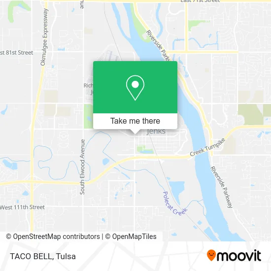 TACO BELL map