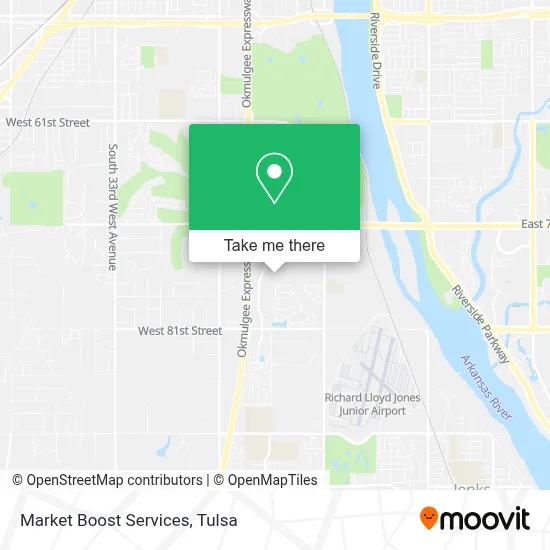 Market Boost Services map