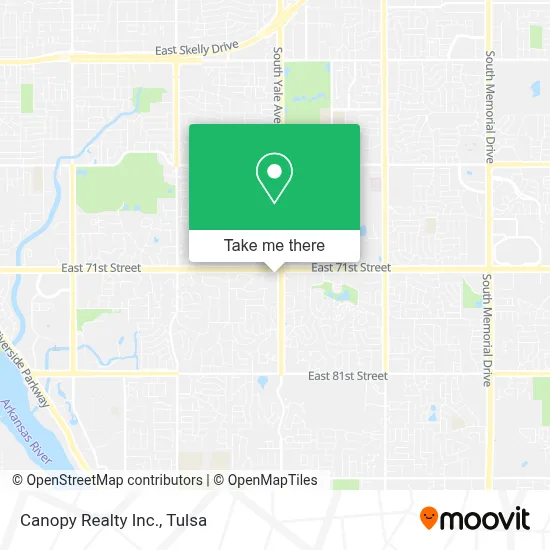Canopy Realty Inc. map
