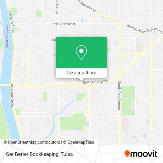 Get Better Bookkeeping map