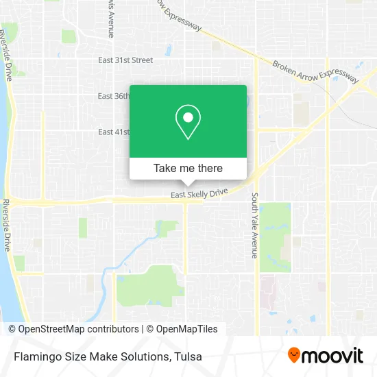 Flamingo Size Make Solutions map