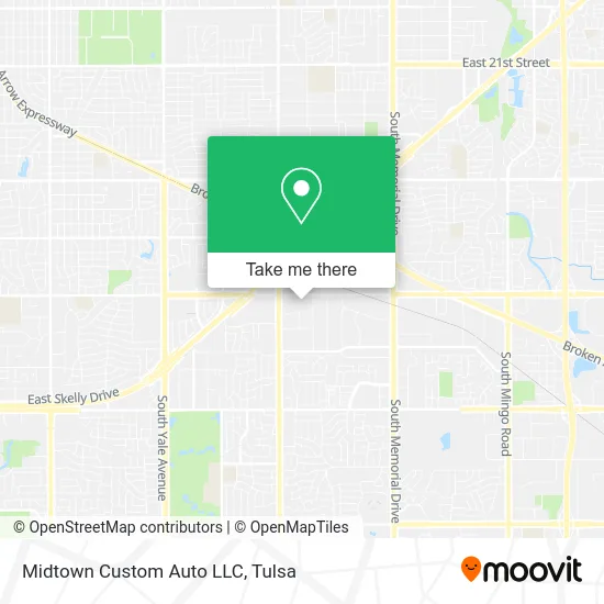 Midtown Custom Auto LLC map