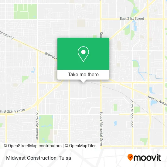 Midwest Construction map