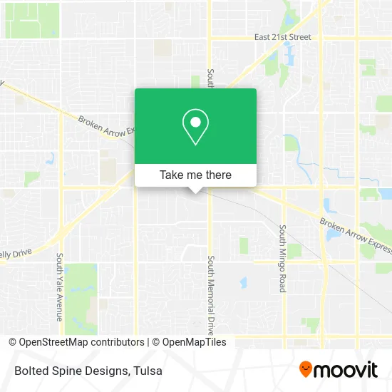 Bolted Spine Designs map