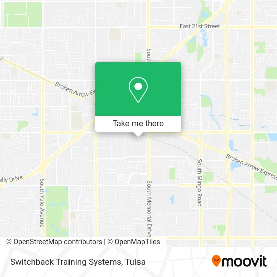 Switchback Training Systems map