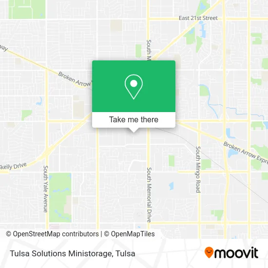 Tulsa Solutions Ministorage map