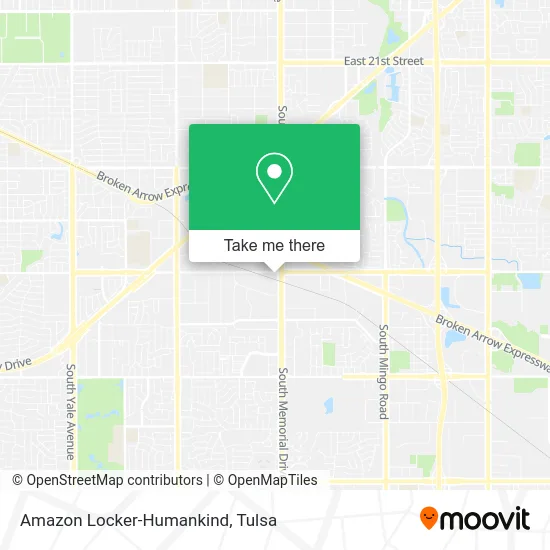 Amazon Locker-Humankind map