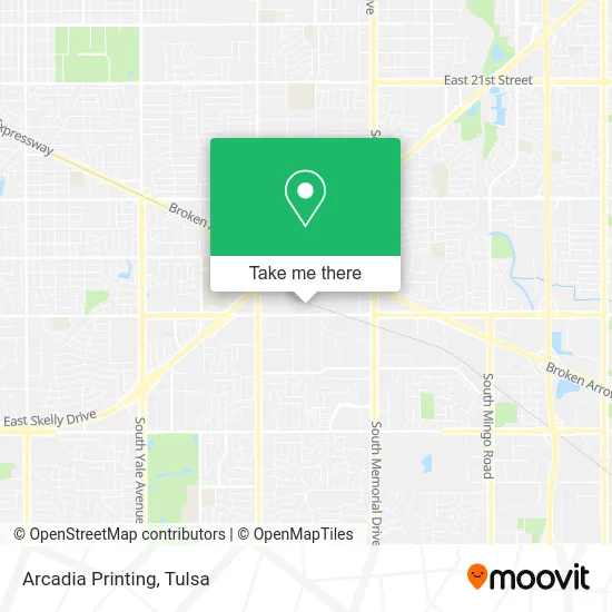 Mapa de Arcadia Printing