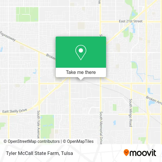 Tyler McCall State Farm map