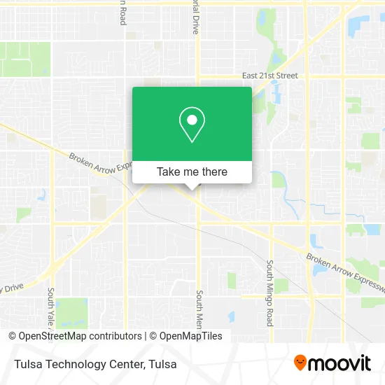 Tulsa Technology Center map