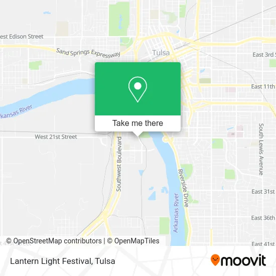 Lantern Light Festival map
