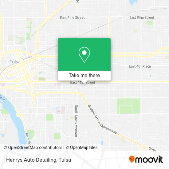 Henrys Auto Detailing map