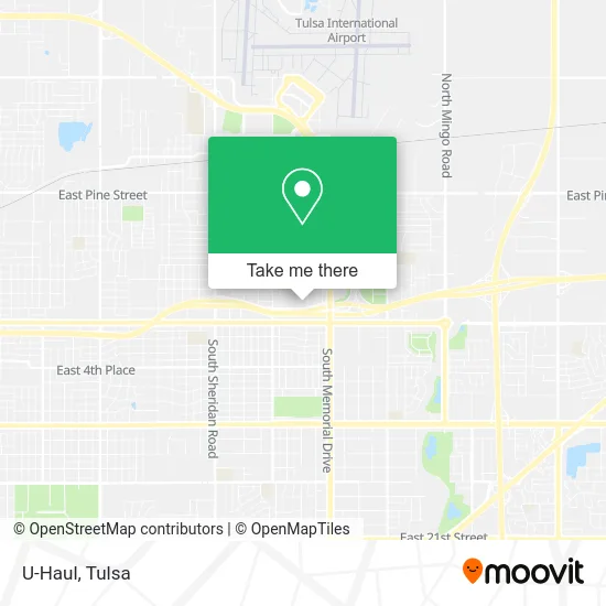 U-Haul map