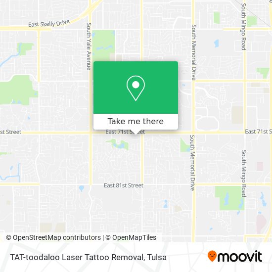 TAT-toodaloo Laser Tattoo Removal map
