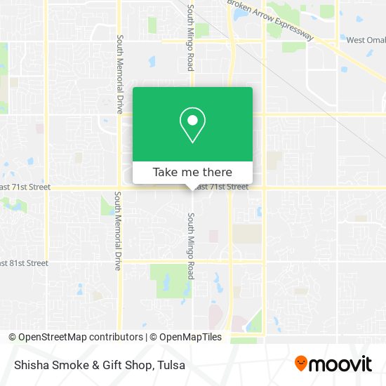 Mapa de Shisha Smoke & Gift Shop